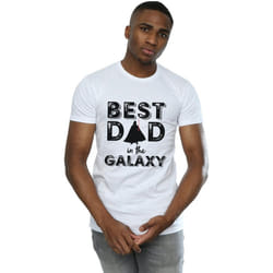 Star Wars - T-shirt BEST DAD IN THE GALAXY - Homme (Blanc)