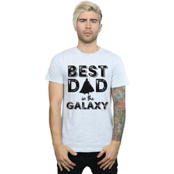 Star Wars - T-shirt BEST DAD IN THE GALAXY - Homme (Gris chiné)