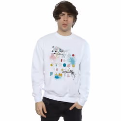 Star Wars - Sweat FORCE FAMILY - Homme (Blanc)