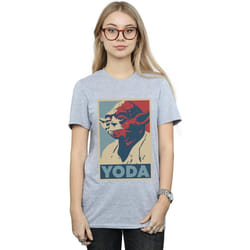 Star Wars - T-shirt - Femme (Gris chiné)