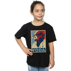 Star Wars - T-shirt - Fille (Noir)