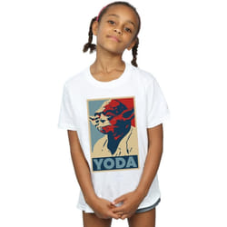 Star Wars - T-shirt - Fille (Blanc)