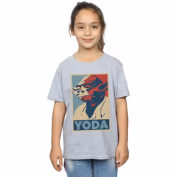Star Wars - T-shirt - Fille (Gris chiné)