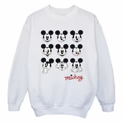 Disney - Sweat MICKEY MOUSE - Fille (Blanc)