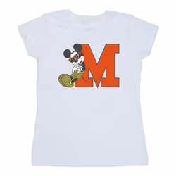 Disney - T-shirt LEOPARD TROUSERS - Femme (Blanc)
