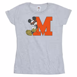 Disney - T-shirt LEOPARD TROUSERS - Femme (Gris chiné)