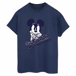 Disney - T-shirt - Femme (Bleu marine)