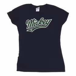 Disney - T-shirt - Femme (Bleu marine)