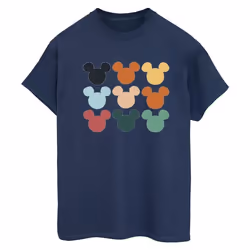 Disney - T-shirt - Femme (Bleu marine)