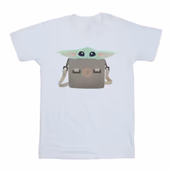 Star Wars - T-shirt THE MANDALORIAN - Fille (Blanc)