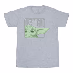 Star Wars - T-shirt THE MANDALORIAN - Homme (Gris chiné)