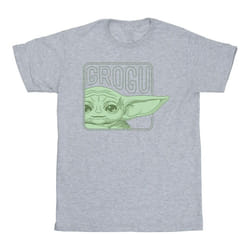Star Wars - T-shirt THE MANDALORIAN - Homme (Gris chiné)