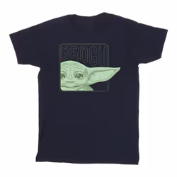 Star Wars - T-shirt THE MANDALORIAN - Homme (Bleu marine)