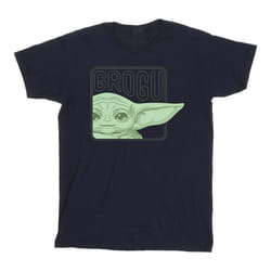 Star Wars - T-shirt THE MANDALORIAN - Homme (Bleu marine)