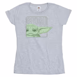 Star Wars - T-shirt THE MANDALORIAN - Femme (Gris chiné)