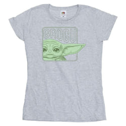 Star Wars - T-shirt THE MANDALORIAN - Femme (Gris chiné)