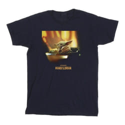 Star Wars - T-shirt THE MANDALORIAN - Homme (Bleu marine)