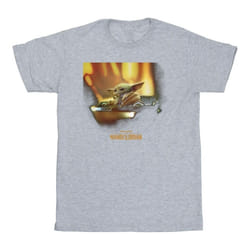 Star Wars - T-shirt THE MANDALORIAN - Fille (Gris chiné)