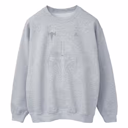 Star Wars - Sweat THE MANDALORIAN - Homme (Gris chiné)