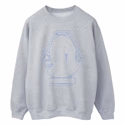 Star Wars - Sweat THE MANDALORIAN - Homme (Gris chiné)