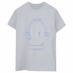 Star Wars - T-shirt THE MANDALORIAN - Femme (Gris chiné)