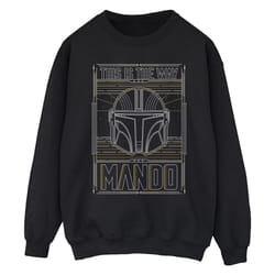 Star Wars - Sweat THE MANDALORIAN THE WAY - Homme (Noir)