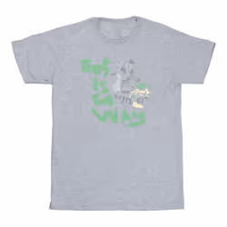 Star Wars - T-shirt THE MANDALORIAN THIS IS THE WAY - Homme (Gris chiné)
