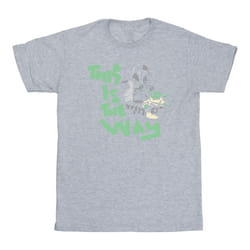 Star Wars - T-shirt THE MANDALORIAN THIS IS THE WAY - Homme (Gris chiné)