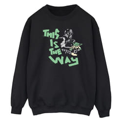 Star Wars - Sweat THE MANDALORIAN THIS IS THE WAY - Homme (Noir)