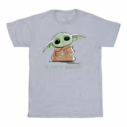 Star Wars - T-shirt THE MANDALORIAN - Garçon (Gris chiné)