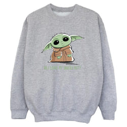 Star Wars - Sweat THE MANDALORIAN - Garçon (Gris chiné)