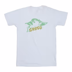 Star Wars - T-shirt THE MANDALORIAN THE CHILD - Homme (Blanc)