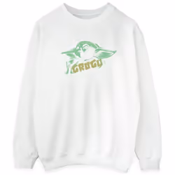 Star Wars - Sweat THE MANDALORIAN THE CHILD - Homme (Blanc)