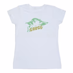 Star Wars - T-shirt THE MANDALORIAN THE CHILD - Femme (Blanc)