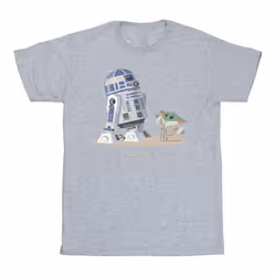 Star Wars - T-shirt THE MANDALORIAN - Garçon (Gris chiné)