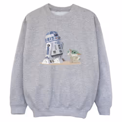 Star Wars - Sweat THE MANDALORIAN - Garçon (Gris chiné)