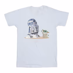 Star Wars - T-shirt THE MANDALORIAN - Fille (Blanc)