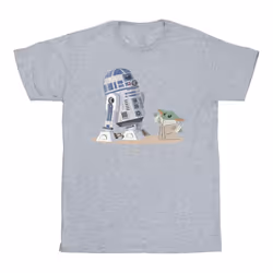 Star Wars - T-shirt THE MANDALORIAN - Fille (Gris chiné)