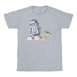 Star Wars - T-shirt THE MANDALORIAN - Fille (Gris chiné)
