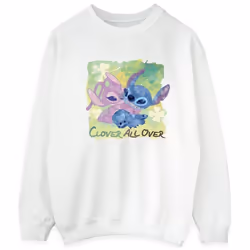 Disney - Sweat ST PATRICK'S DAY - Homme (Blanc)