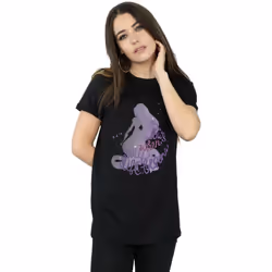 Disney - T-shirt TANGLED NOW'S WHEN MY LIFE BEGINS - Femme (Noir)