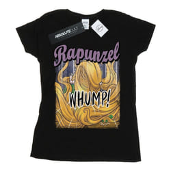 Disney - T-shirt TANGLED WHUMP - Femme (Noir)