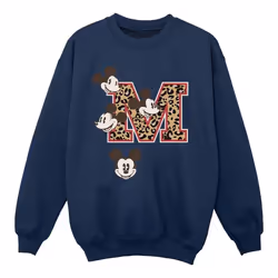 Disney - Sweat - Fille (Bleu marine)