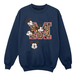 Disney - Sweat - Fille (Bleu marine)