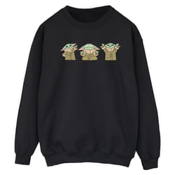 Star Wars - Sweat THE MANDALORIAN - Femme (Noir)