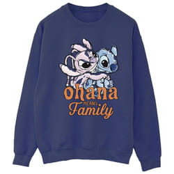 Disney - Sweat OHANA - Homme (Bleu marine)