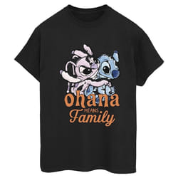 Disney - T-shirt OHANA - Femme (Noir)