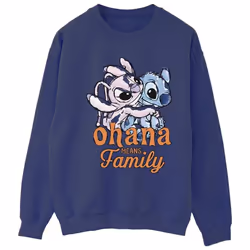 Disney - Sweat OHANA - Femme (Bleu marine)