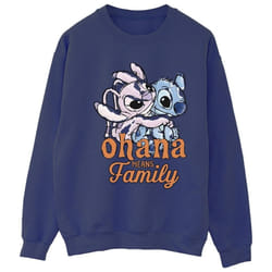 Disney - Sweat OHANA - Femme (Bleu marine)