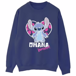 Disney - Sweat OHANA FOREVER - Homme (Bleu marine)